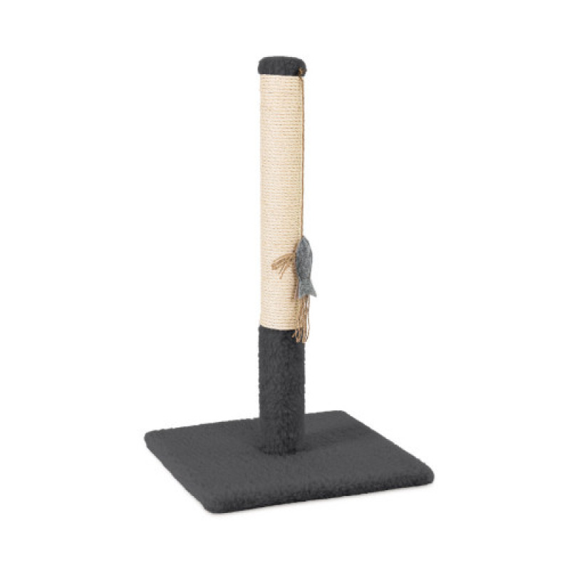 Кігтеточка Природа ДО1 стовпчик для котів сірий 36х36х67 см