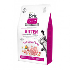 Корм сухий Brit Care Cat Grain Free Kitten Healthy Growth and Development для кошенят для здорового зростання та розвитку 2 кг