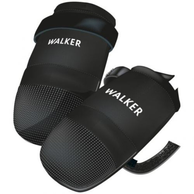 Черевики Trixie «Walker Care» для собак, поліестер, розмір S, 2 шт (чорні)
