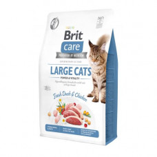 Сухий корм Brit Care Cat GF Large Power & Vitality для котів великих порід, качка та курка, 2 кг