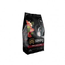 Корм сухий Savory Small Breed rich in Fresh Turkey and Lamb для дорослих собак малих порід до 10 кг зі свіжим ягням та індичкою 3 кг