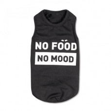 Борцівка Pet Fashion «No food-no mood» для собак, розмір XS2, чорна
