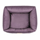 Лежак Pet Fashion Molly №1 для собак і котів фіолетовий 52х40х17 см