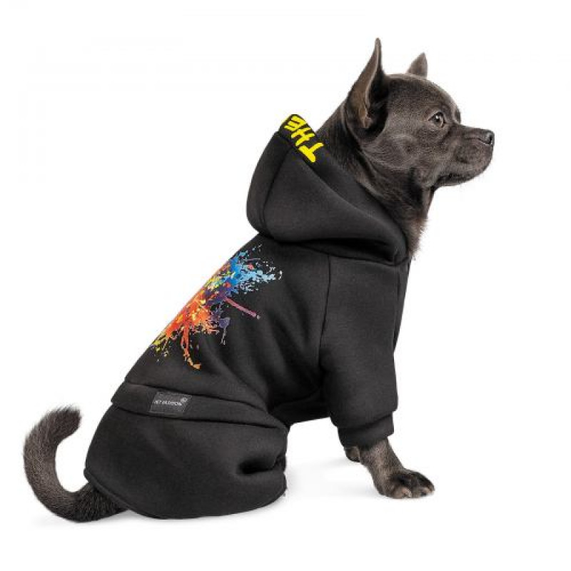 Костюм Pet Fashion «Flash» для собак, розмір S, чорний