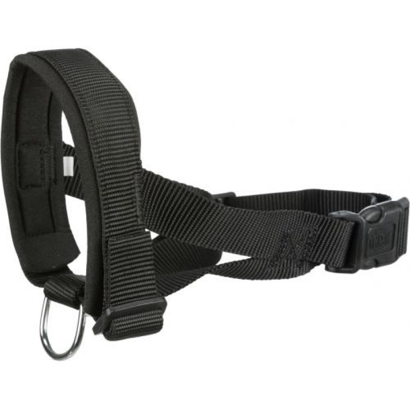 Намордник-петля Trixie для собак, нейлоновий, XL 20-30 см/23-34 см (чорний)