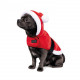 Попона Pet Fashion «Santa» для собак, розмір M, червона