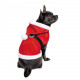 Попона Pet Fashion «Santa» для собак, розмір M, червона