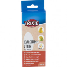 Кальцієвий камінь Trixieдля птахів усіх порід з сепією з тримачем 11см 40г