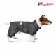 Дощовик Pet Fashion «Rain» для собак, розмір SM, сірий