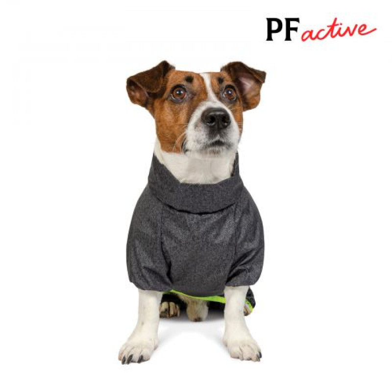 Дощовик Pet Fashion «Rain» для собак, розмір SM, сірий