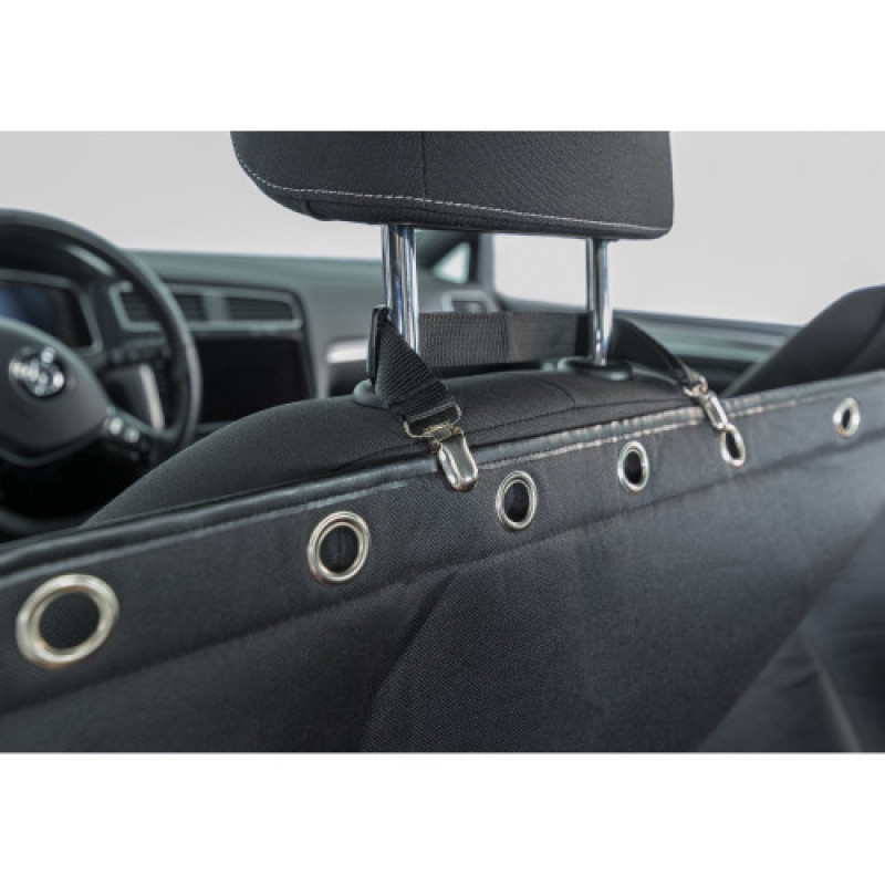 Захисний чохол Trixie для автомобільного сидіння роздільний чорний поліестер 145х160 см