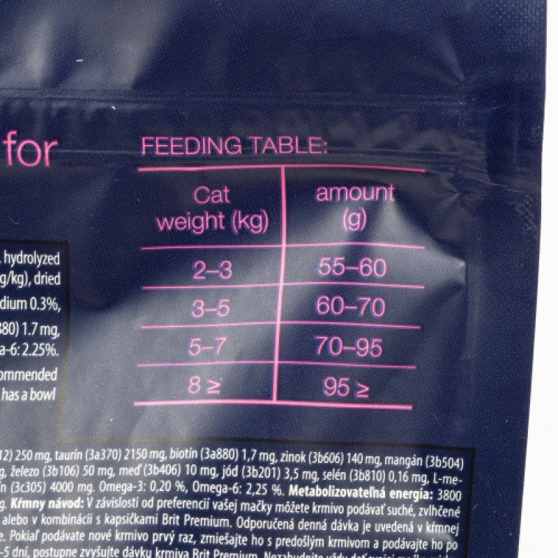 Корм сухий Brit Premium Cat by Nature Adult Chicken для дорослих котів з куркою 800 г