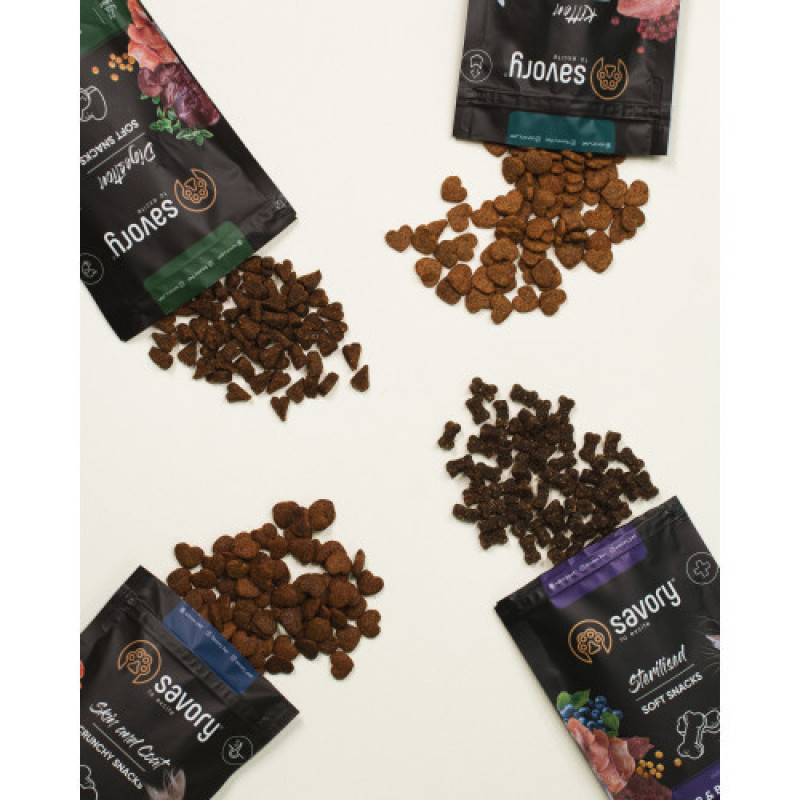 М які ласощі Savory для здоров’я стерилізованих котів, ягня та чорниці