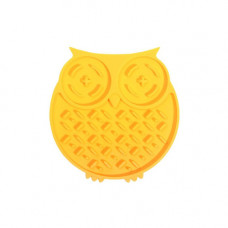 Килимок-годівниця WahoPet для собак Сова силіконова жовта