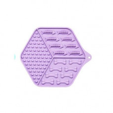 Килимок-годівниця WahoPet licky mat силіконовий, фіолетовий