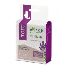Наповнювач для котячого туалету Essence з тофу, з ароматом лаванди, 6 л
