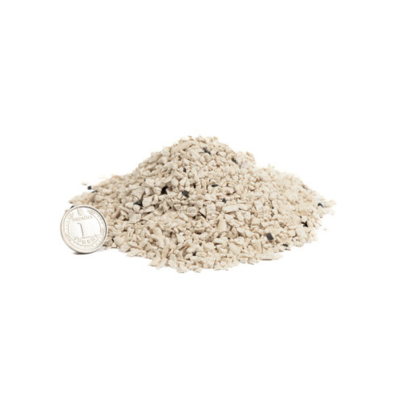 Наповнювач гігієнічний Essence мм для котячого туалету для екстра поглинання запаху натуральний з тофу з вугіллям гранула 1-4 мм 6 л