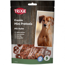 Ласощі Trixie Mini Pretzels для собак крендель з куркою 100 г