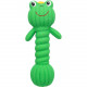 Іграшка Trixie для собак Гантель-жаба з пискавкою латекс 18 см