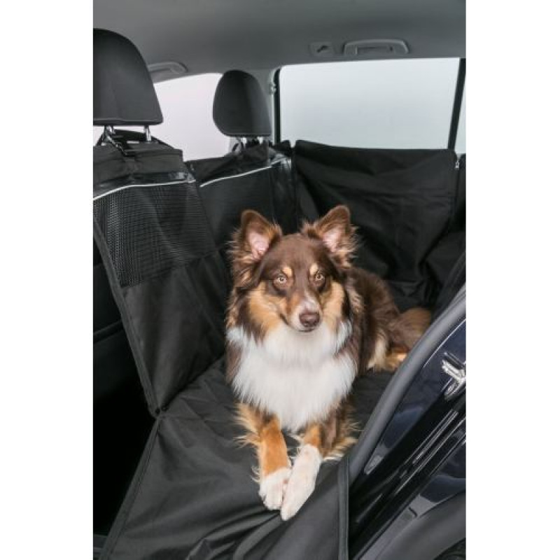 Килимок Trixie для сидіння авто захисний, чорний, 1,55х1,30 м (текстиль)