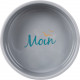 Миска Trixie Be Nordic Moin для собак, сіра, 1,4 л, d:20 см (кермічна)