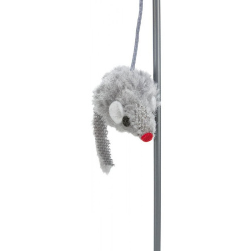 Іграшка Trixie для котів Сир з мишкою і трьома м_ячиками плюш 36х8х26 см