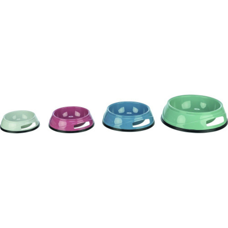 Миска Trixie для собак на гумовій основі пластикова 500 мл 16 см