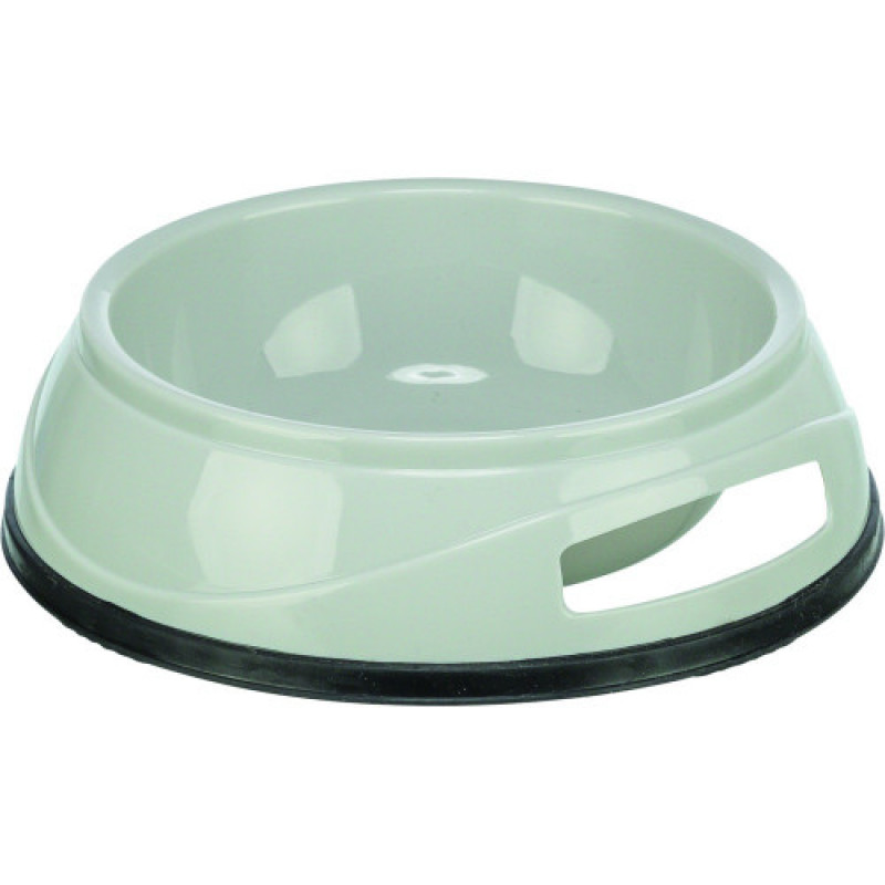 Миска Trixie для собак на гумовій основі пластикова 1,5 л 20 см