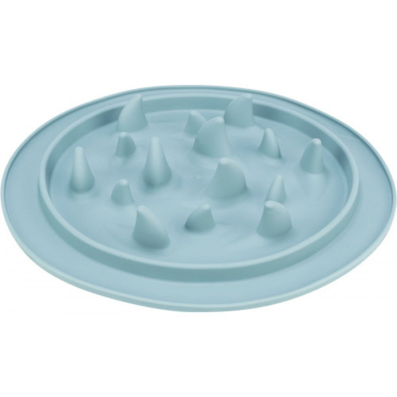 Миска-килимок Trixie для собак для повільного годування сіра термопластична гума d-24 см