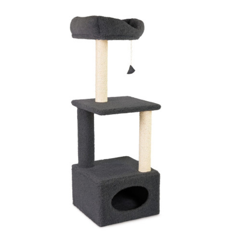 Дряпка Природа Д23 для котів з будиночком 36x36x115 см