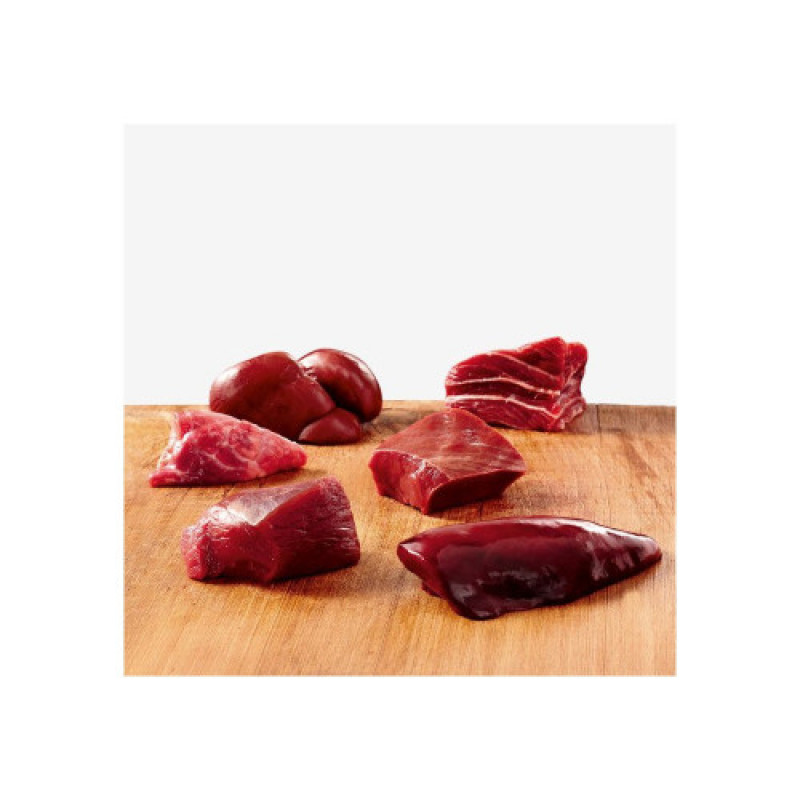 Корм вологий GranCarno Adult Beef Game для дорослих собак з яловичиною і дичиною 800 г