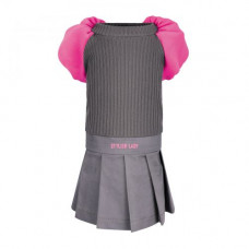 Сукня Pet Fashion «Classic» для дівчаток, розмір M, коричнева