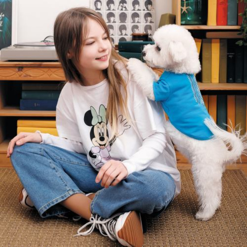 Футболка Pet Fashion «Ivanko» для собак, розмір S2, синя