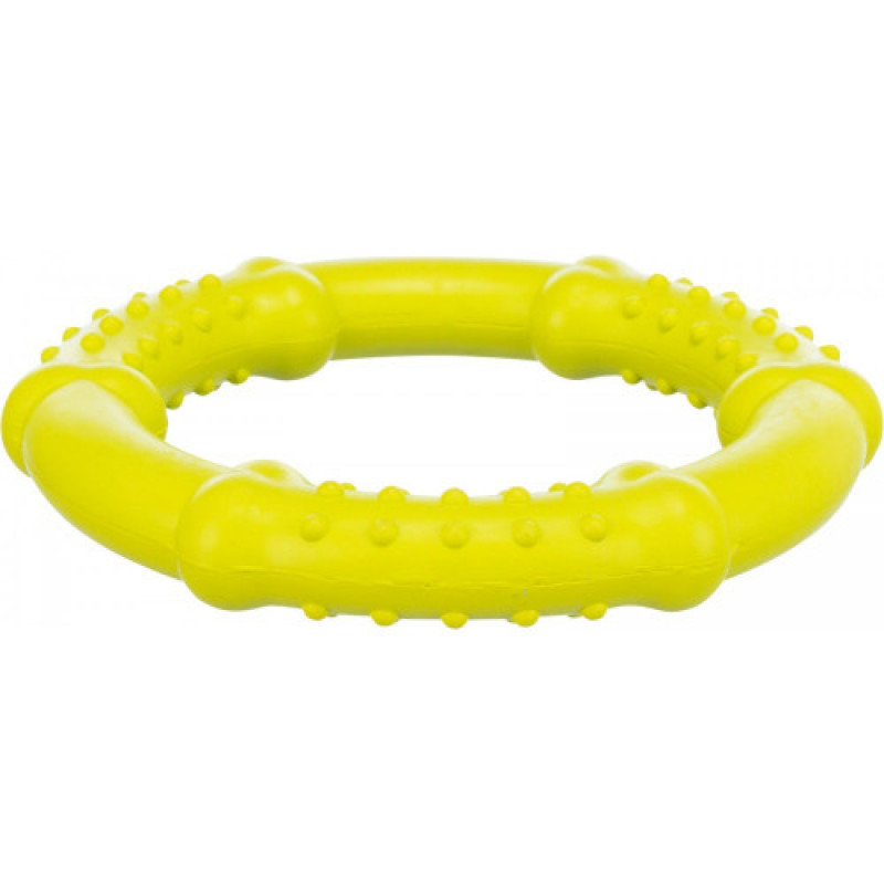 Іграшка Trixie для собак Кільце лите з виступами гума 16 см
