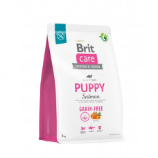 Корм сухий Brit Care Dog Grain-free Puppy для цуценят беззерновий з лососем 3 кг