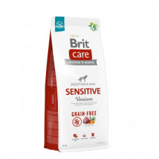 Корм сухий Brit Care Dog Grain-free Sensitive для собак з чутливим травленням беззерновий з олениною 12 кг