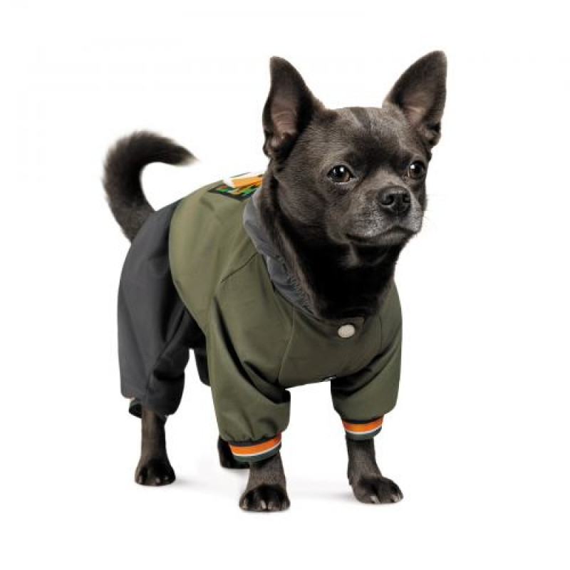 Дощовик Pet Fashion «Jimi» для собак, розмір S, зелений (лімітована серія)