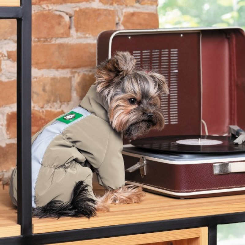 Комбінезон Pet Fashion Ego для собак, розмір М, бежевий