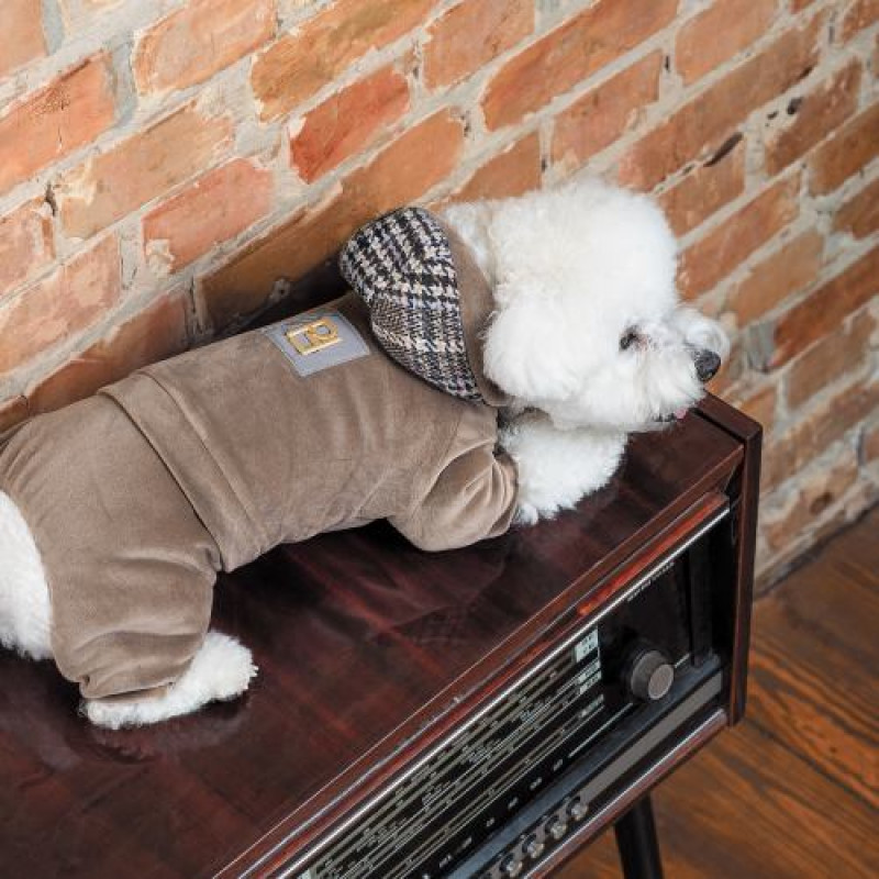 Костюм Pet Fashion «Soft» для собак, розмір M, коричневий (лімітована серія)