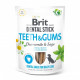 Ласощі для собак Brit Dental Stick Teeth & Gums здорові ясна та зуби, ромашка і шавлія, 7 шт, 251 г