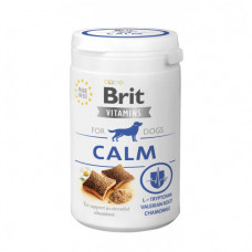 Вітаміни Brit Vitamins Calm для дорослих собак для підтримки нервової системи в стресових ситуаціях на протеїні з комах 150 г