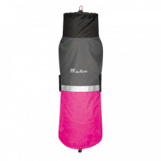 Попона Pet Fashion Roy для собак малиновий/сірий 6XL