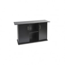 Підставка Природа ПП під акваріум збірна пряма з дверима чорна 120x40x70 см