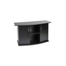 Підставка Природа ПО під акваріум збірна овальна з дверима чорна 120х40х70 см