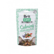 Ласощі Brit Care Functional Snack Calming д/котів для підтримки нервової системи з куркою 50 г