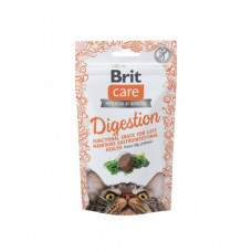 Ласощі Brit Care Functional Snack Digestion д/котів для підтримки травлення з тунцем 50 г