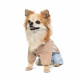 Дощовик Pet Fashion Tina для дівчаток розмір M бежевий/блакитний