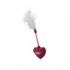 Іграшка Trixie для котів Серце з пір ям плюшеве 7 см х 25 см