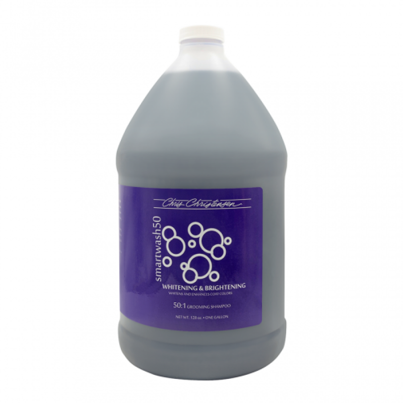 Шампунь Chris Christensen Whitening and Brighteningдля собак та котів3,8л