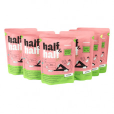 Набір паучів HalfHalf д/кошенят індичка/желе 5+1